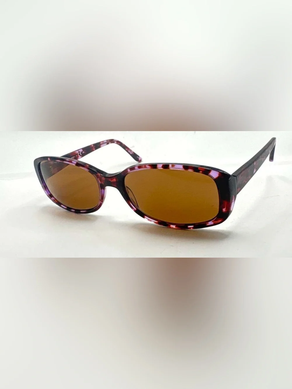 Unbranded Tortoise Purple Oval T2 7001 Sunglasses Frames Only